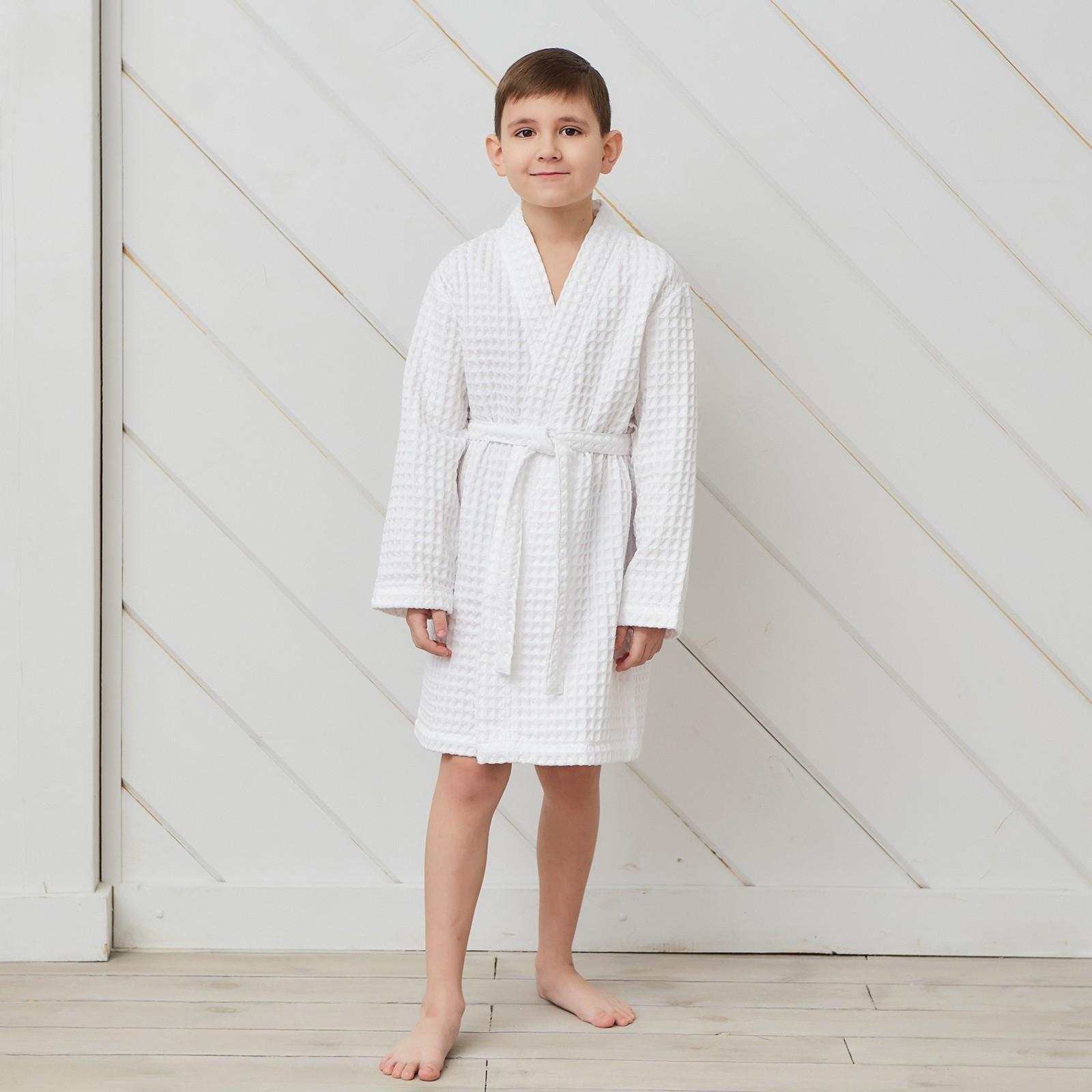Халат вафельный детский Крошка Я 