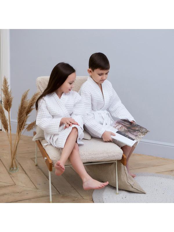 Халат вафельный детский Крошка Я 