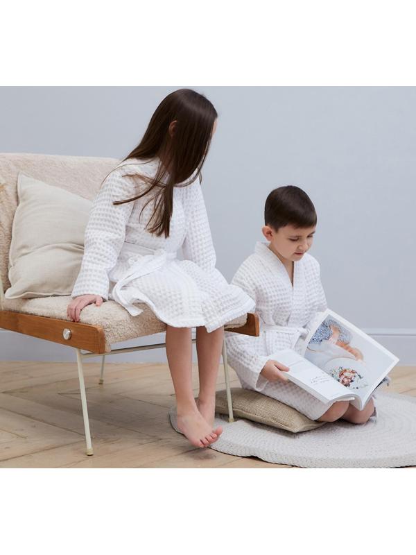 Халат вафельный детский Крошка Я 