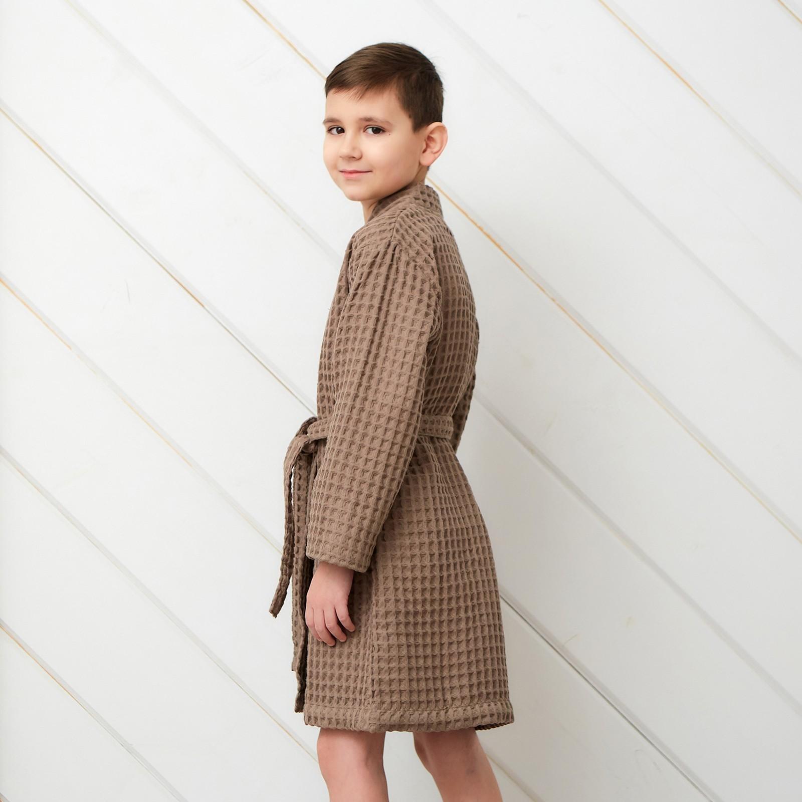 Халат вафельный детский Крошка Я 