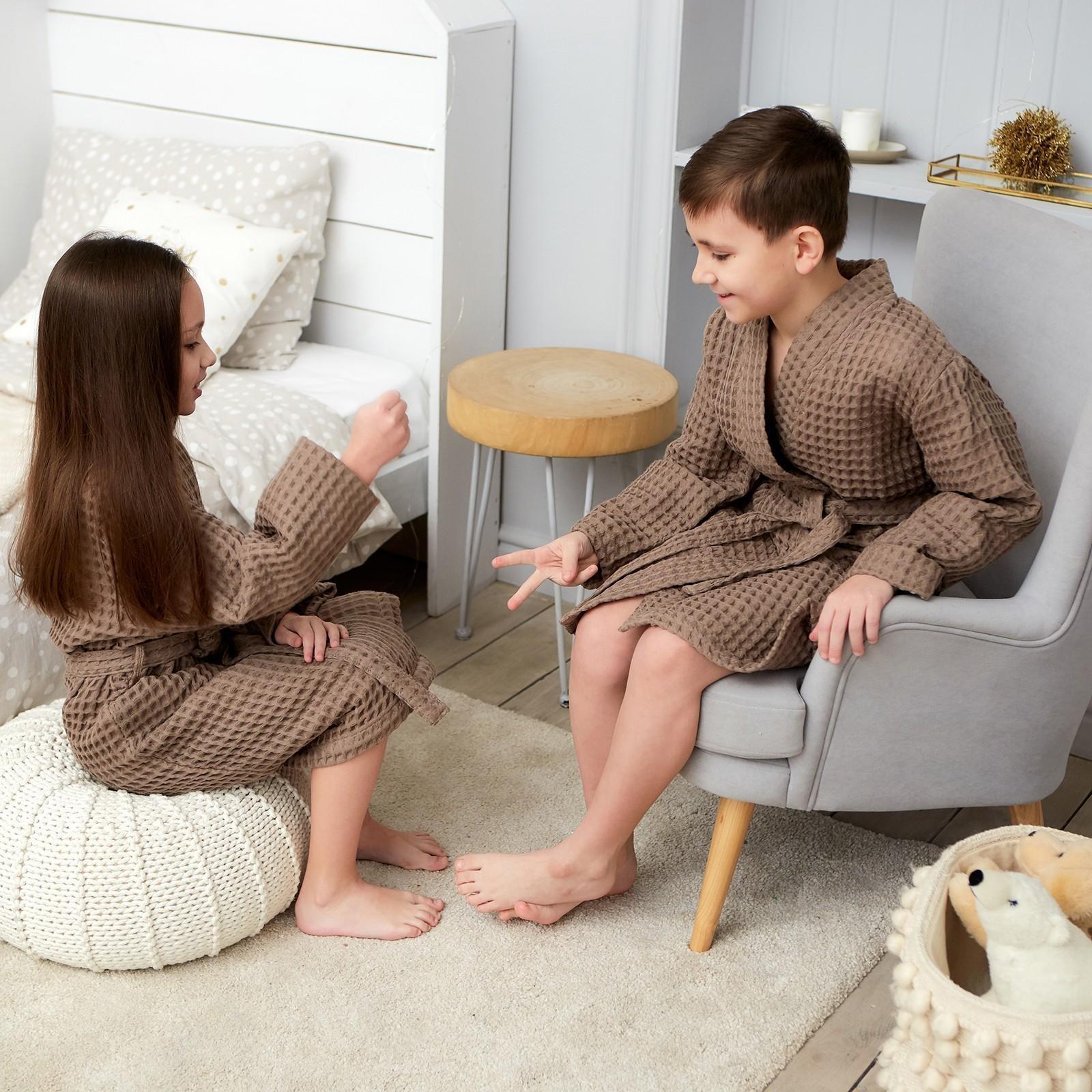 Халат вафельный детский Крошка Я 