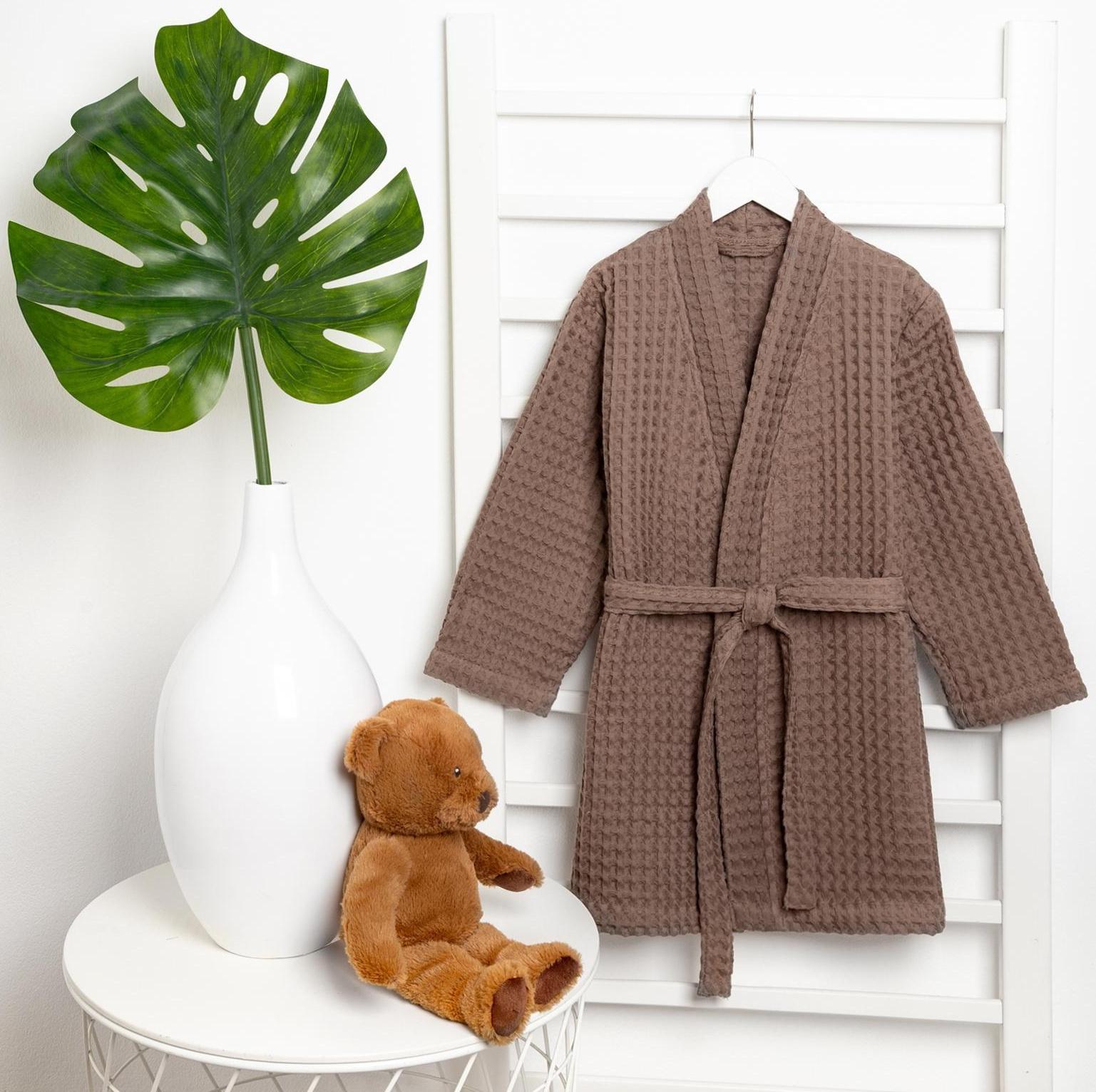 Халат вафельный детский Крошка Я 