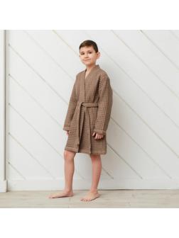 Халат вафельный детский Крошка Я 