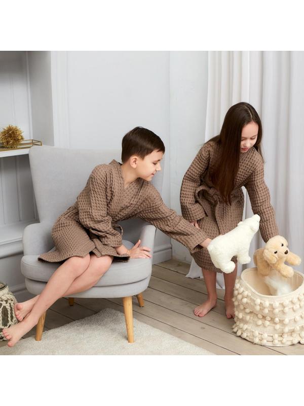 Халат вафельный детский Крошка Я 