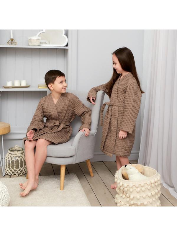 Халат вафельный детский Крошка Я 