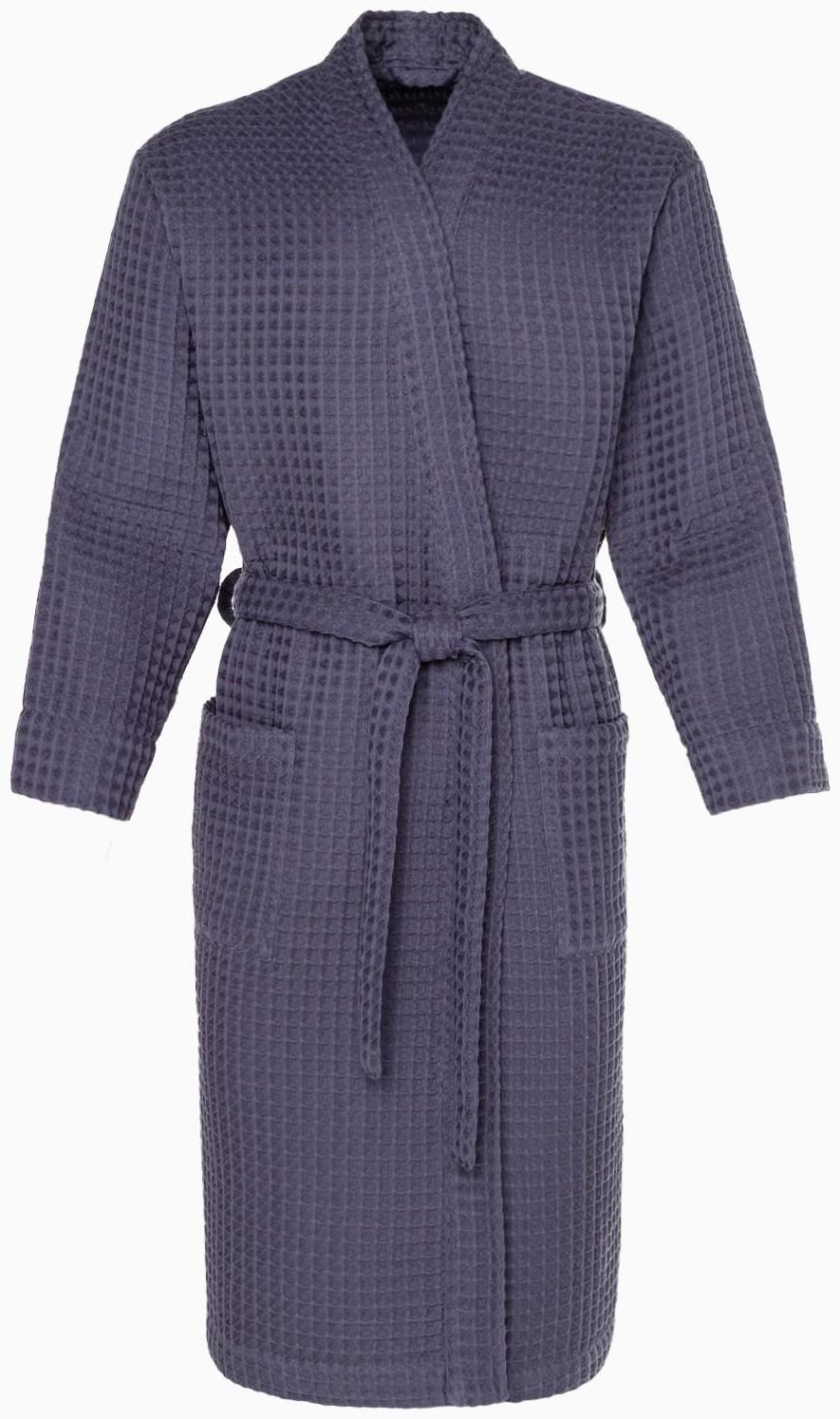 Халат вафельный мужской удлиненный Этель 