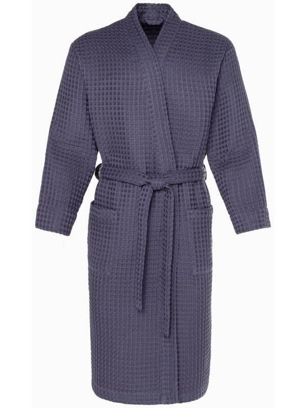 Халат вафельный мужской удлиненный Этель 