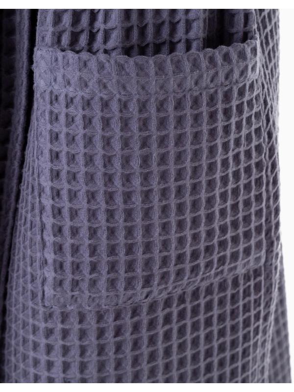 Халат вафельный мужской удлиненный Этель 