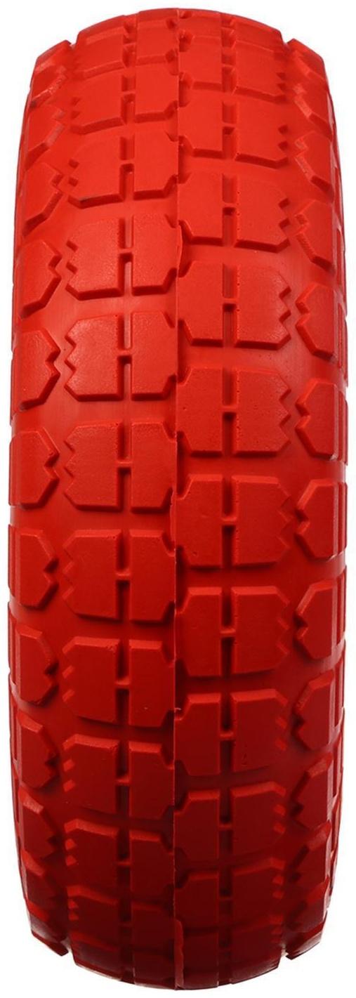 Колесо полиуретановое, d = 260 мм, ступица: диаметр 16 мм, длина 50 мм