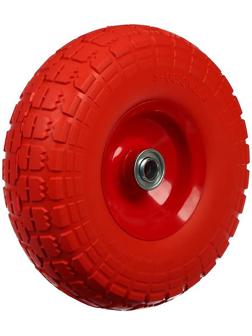 Колесо полиуретановое, d = 260 мм, ступица: диаметр 16 мм, длина 50 мм