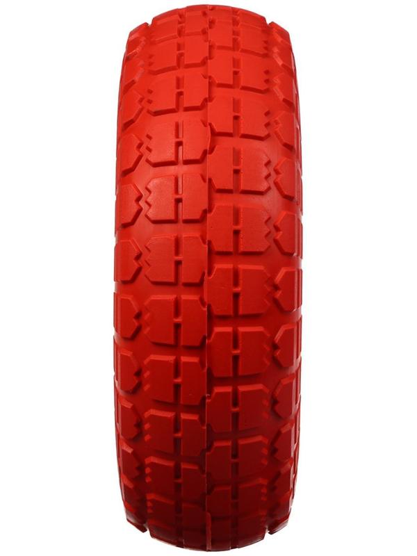 Колесо полиуретановое, d = 260 мм, ступица: диаметр 16 мм, длина 50 мм