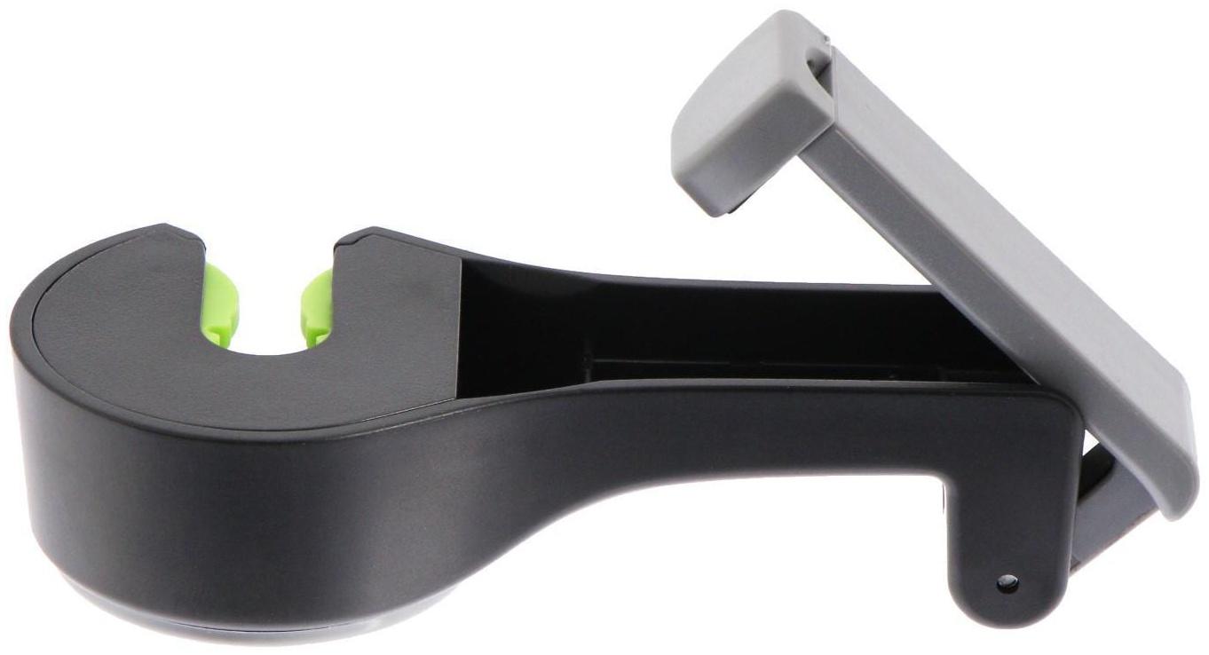 Вешалка-крючок TORSO, на подголовник с держателем телефона