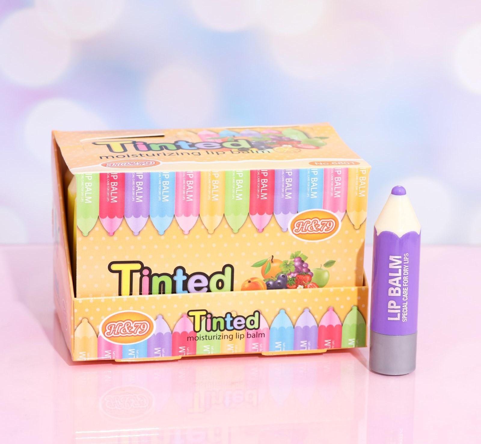 Бальзам для губ бесцветный, микс цветов и ароматов