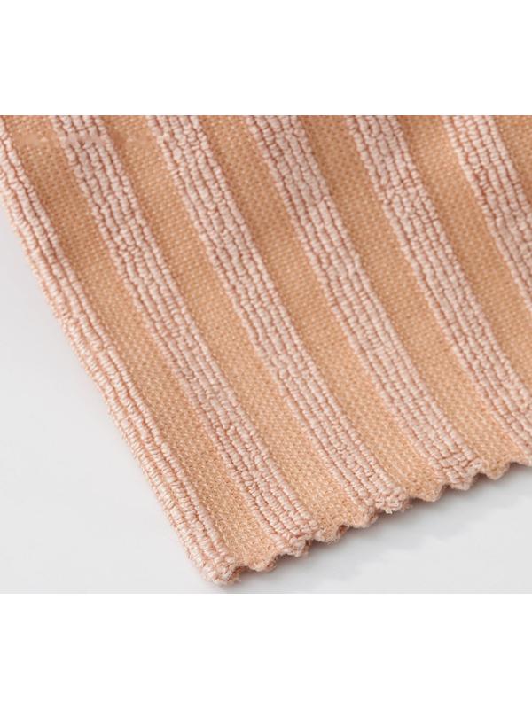 Салфетка для сильных загрязнений Доляна «Полоски», 25×25 см, цвет МИКС