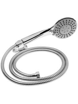 Набор для душа ZEIN Z0303, шланг 150 см, держатель, лейка 3 режима, хром