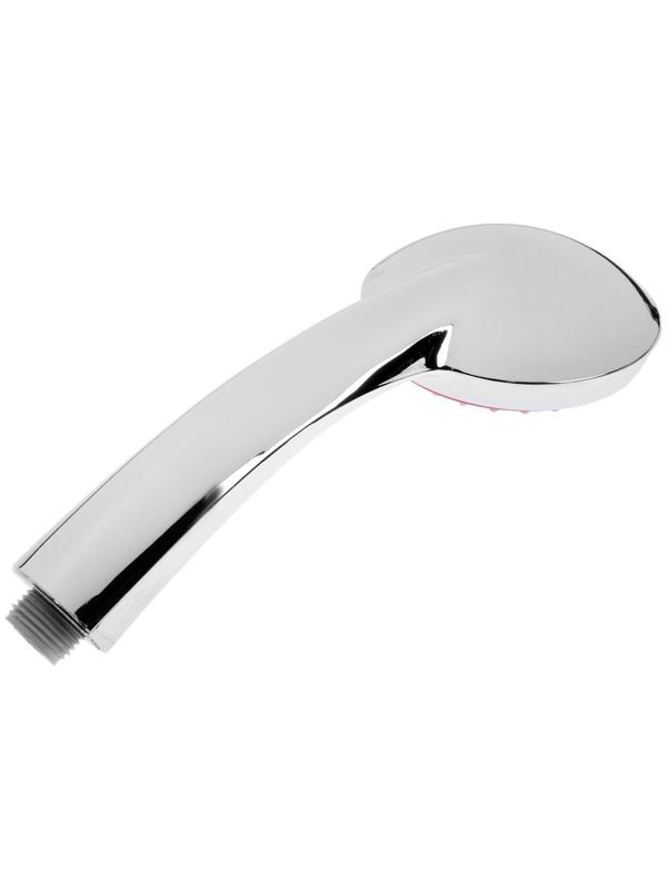 Набор для душа ZEIN Z0805, шланг 150 см, держатель, лейка 5 режимов, розовый/хром