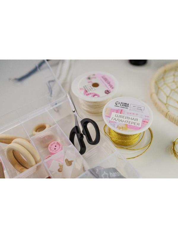 Нить для плетения, d = 1 мм, 25 ± 1 м, цвет золотой