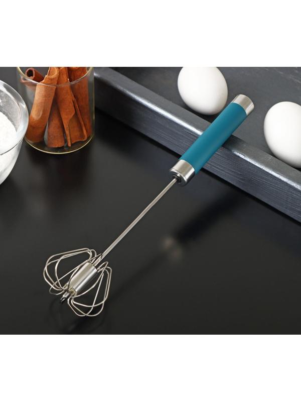 Миксер механический Доляна Color, 25 см, нержавеющая сталь, цвет МИКС