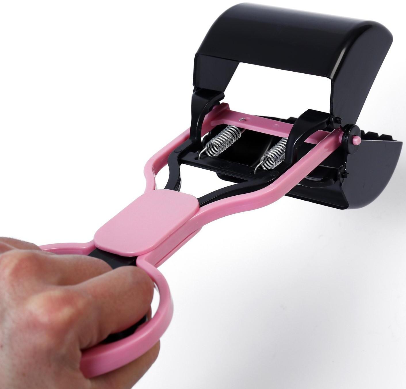 Автосовок для уборки за собаками малый, 27,5 х 11 х 7,6, розовый