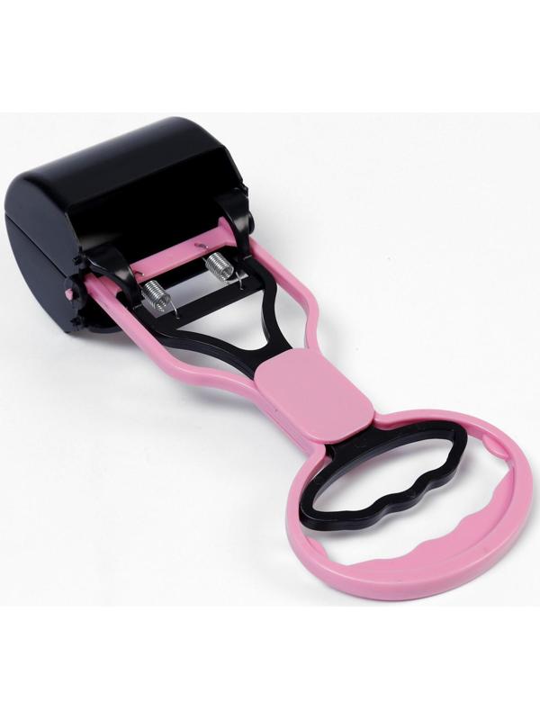 Автосовок для уборки за собаками малый, 27,5 х 11 х 7,6, розовый