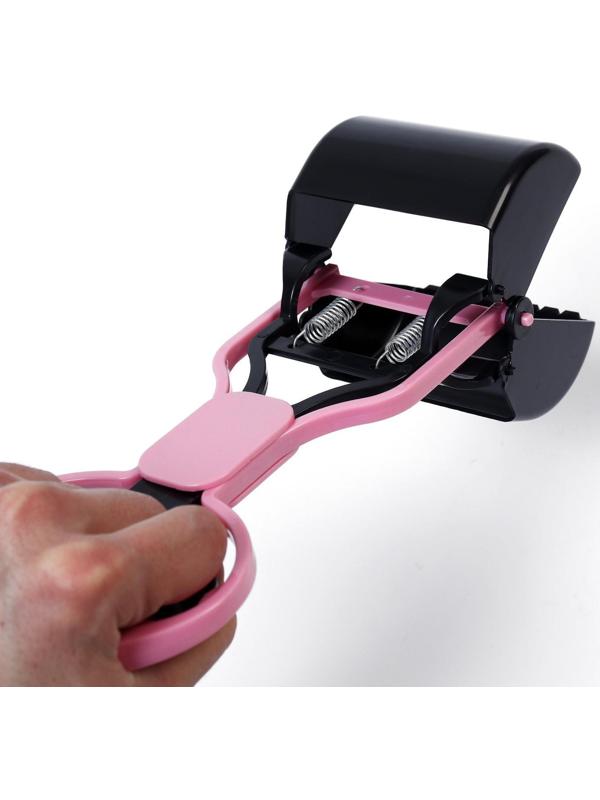 Автосовок для уборки за собаками малый, 27,5 х 11 х 7,6, розовый