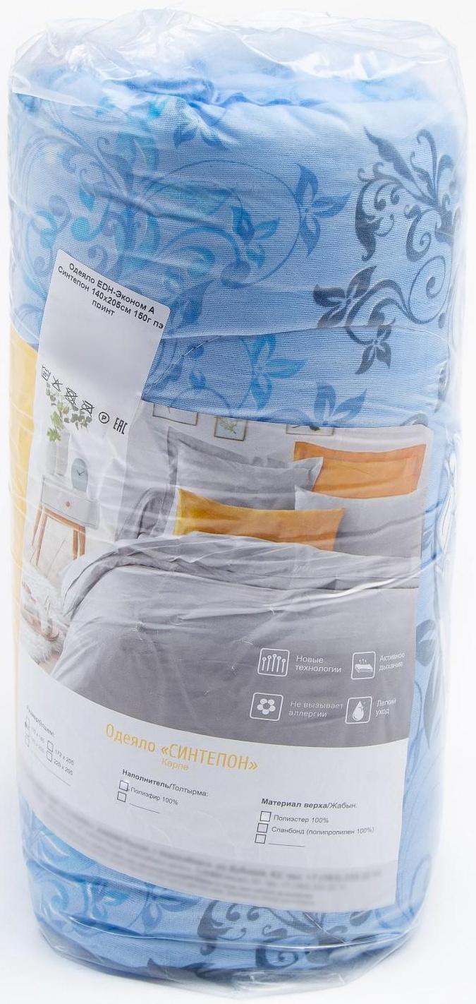 Одеяло EDH-Эконом А Синтепон 172x205см 150г пэ МИКС