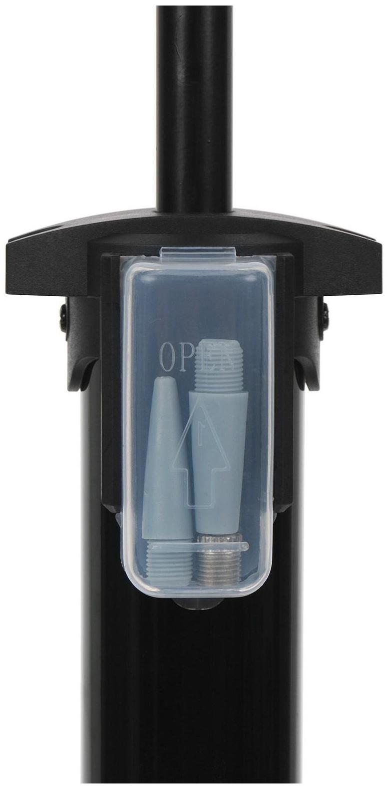 Насос велосипедный напольный Dream Bike, цвет чёрный