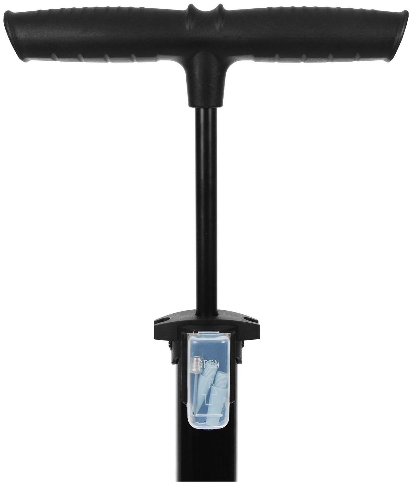 Насос велосипедный напольный Dream Bike, цвет чёрный