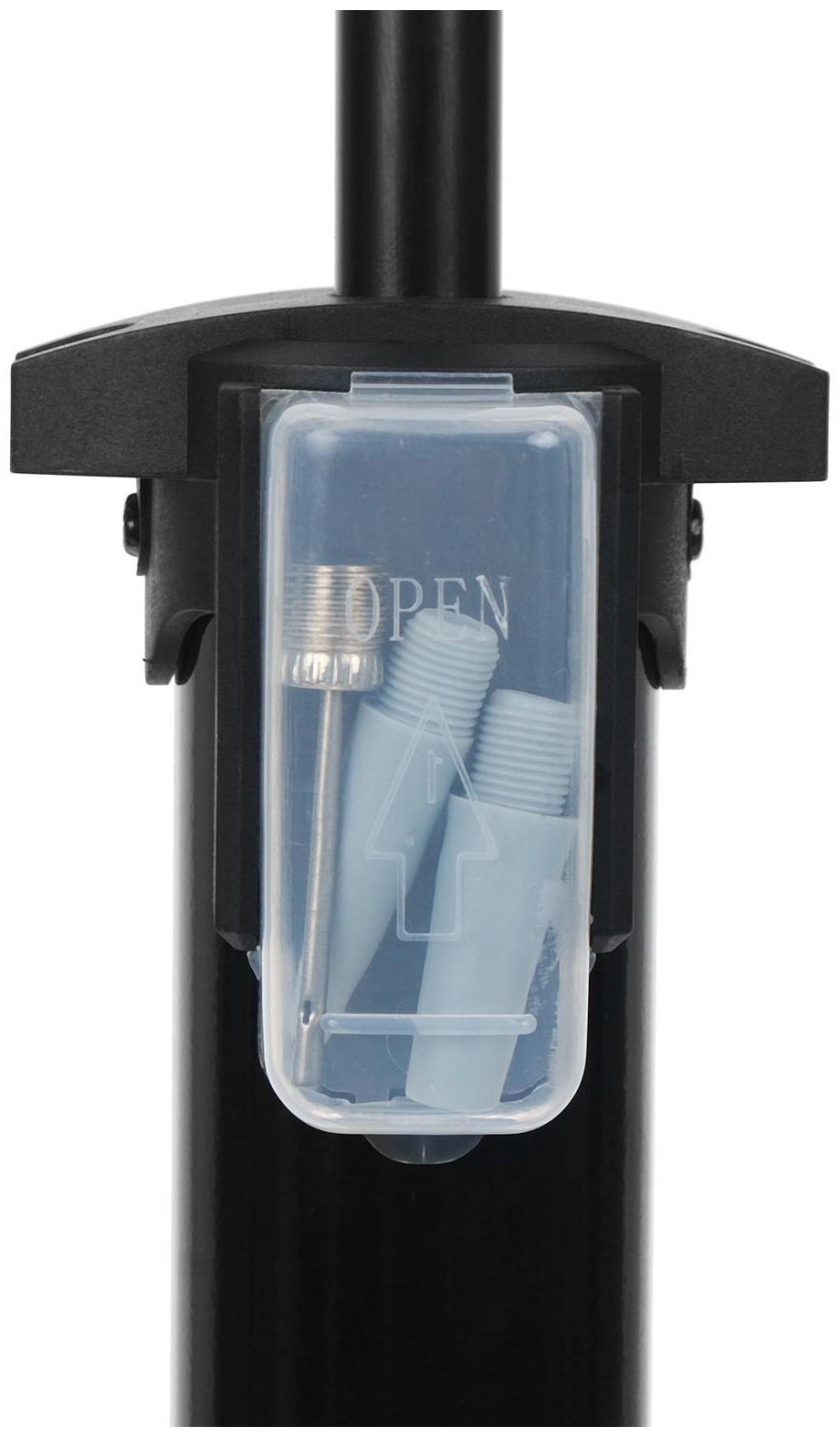 Насос велосипедный напольный Dream Bike, цвет чёрный