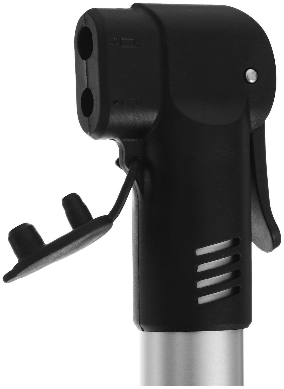 Насос ручной Dream Bike, цвет серый