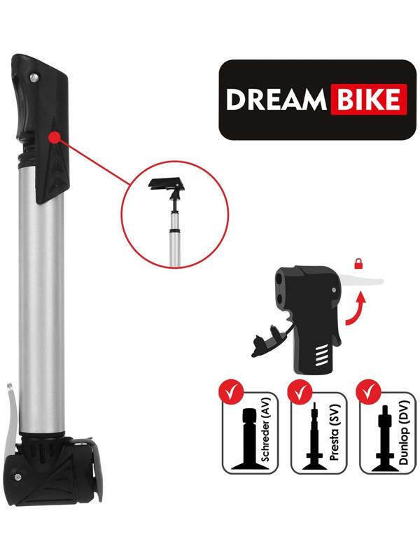 Насос телескопический Dream Bike