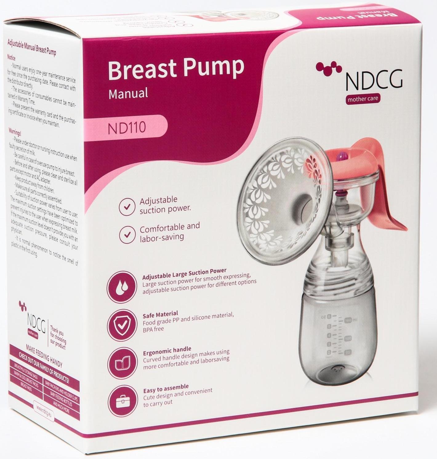 Молокоотсос ручной Comfort ND110, Pink
