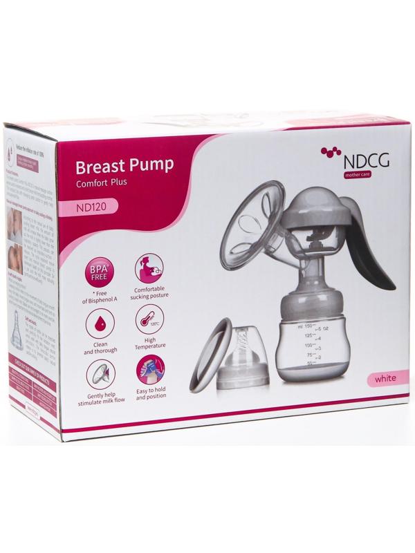 Молокоотсос ручной Comfort plus ND120, цвет белый