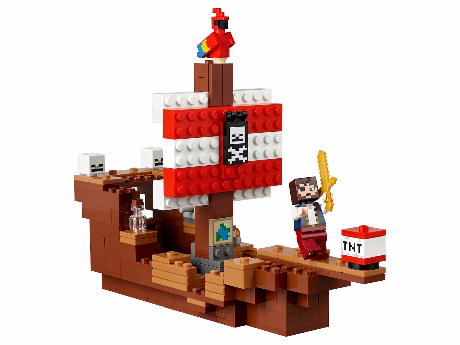 Конструктор Bl «Приключения на пиратском корабле» 11170 (Minecraft 21152) 404 детали