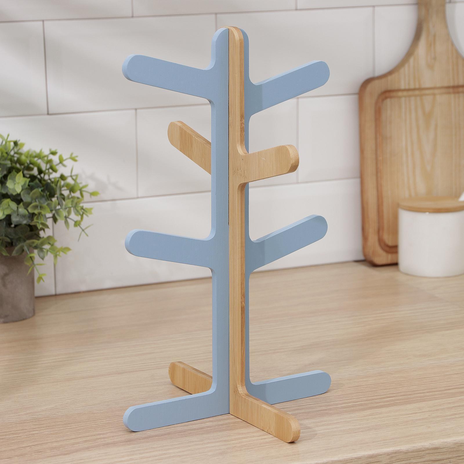 Подставка для кружек Heaven, 20×20×32 см, бамбук, цвет МИКС