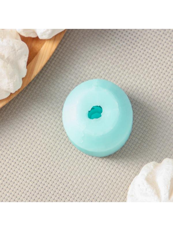 Силиконовая форма «Розочка букетная», d=3,1 см, h=2,6 см, цвет бирюзовый