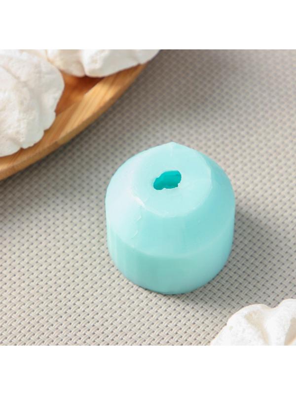 Силиконовая форма «Розочка букетная», d=3,1 см, h=2,6 см, цвет бирюзовый