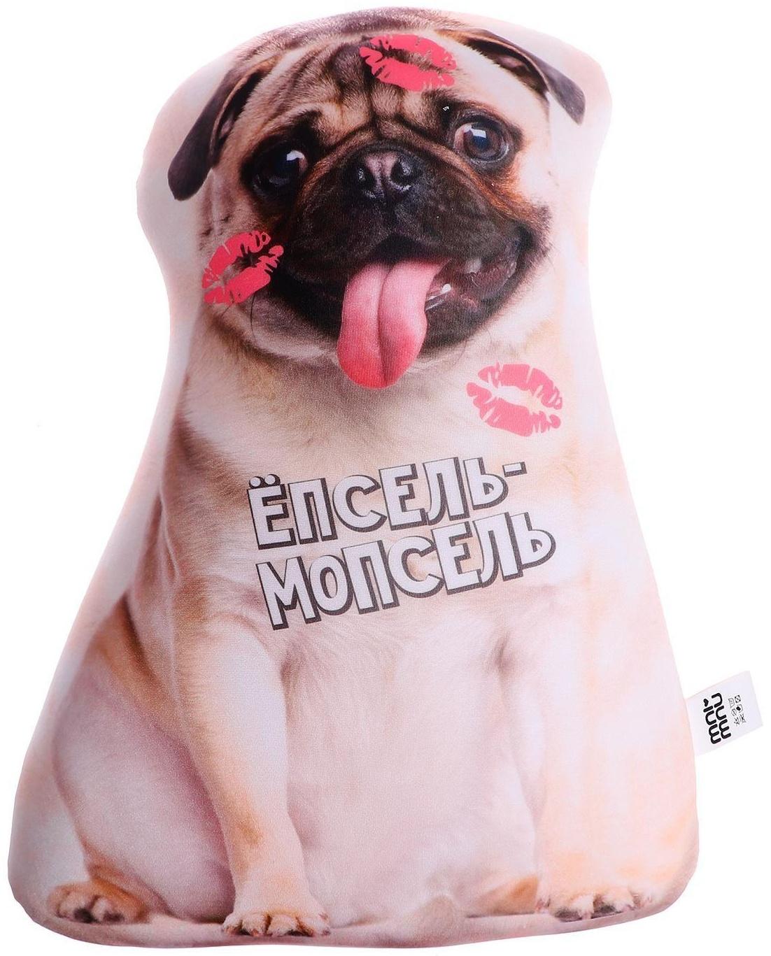 Игрушка антистресс «Мопсель»