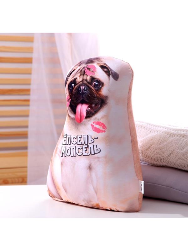 Игрушка антистресс «Мопсель»