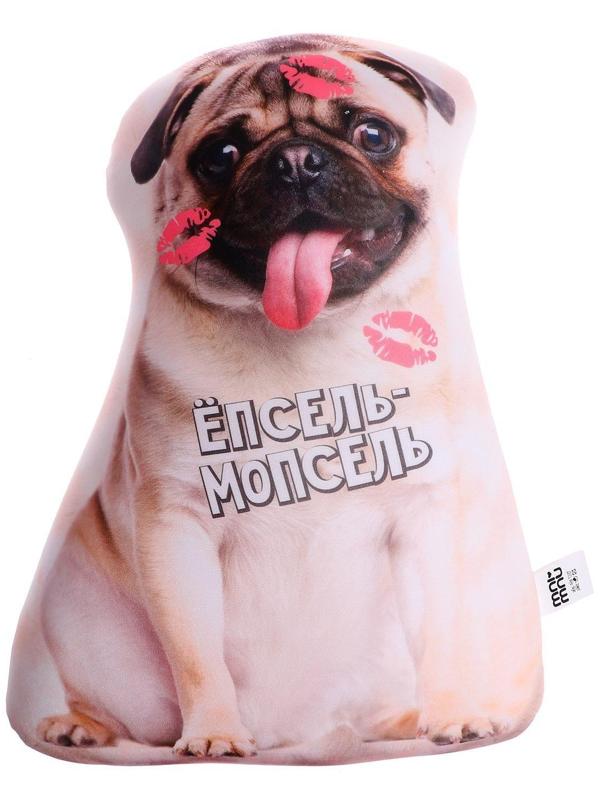 Игрушка антистресс «Мопсель»