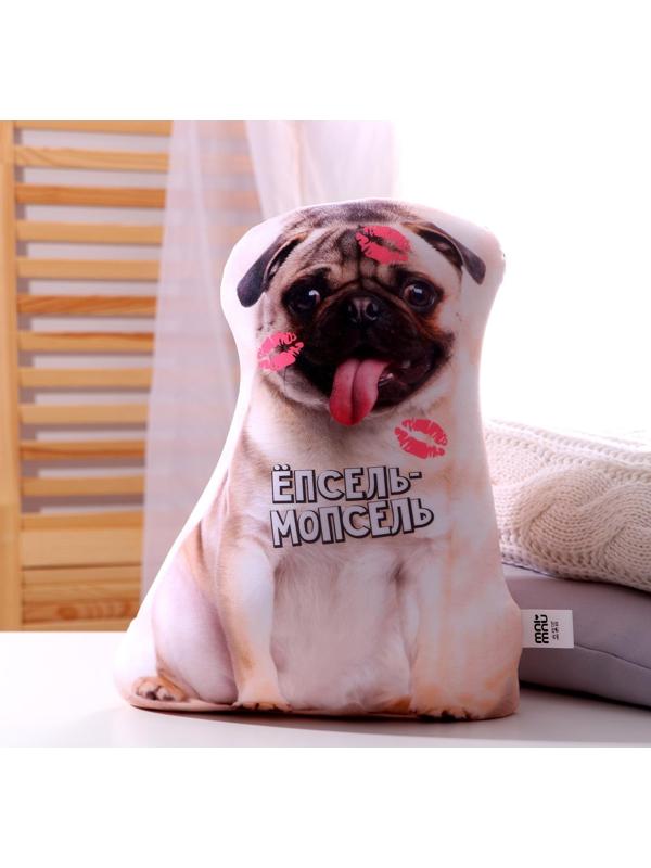 Игрушка антистресс «Мопсель»