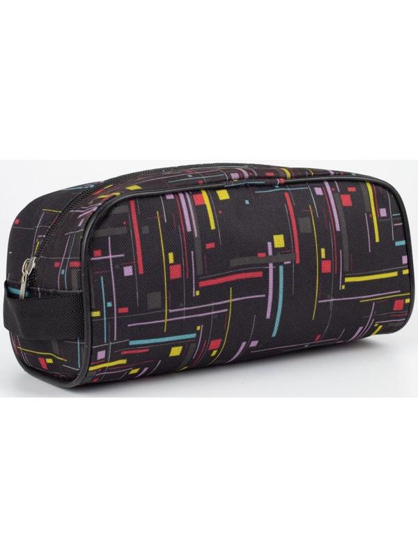 Косметичка на молнии, цвет чёрный