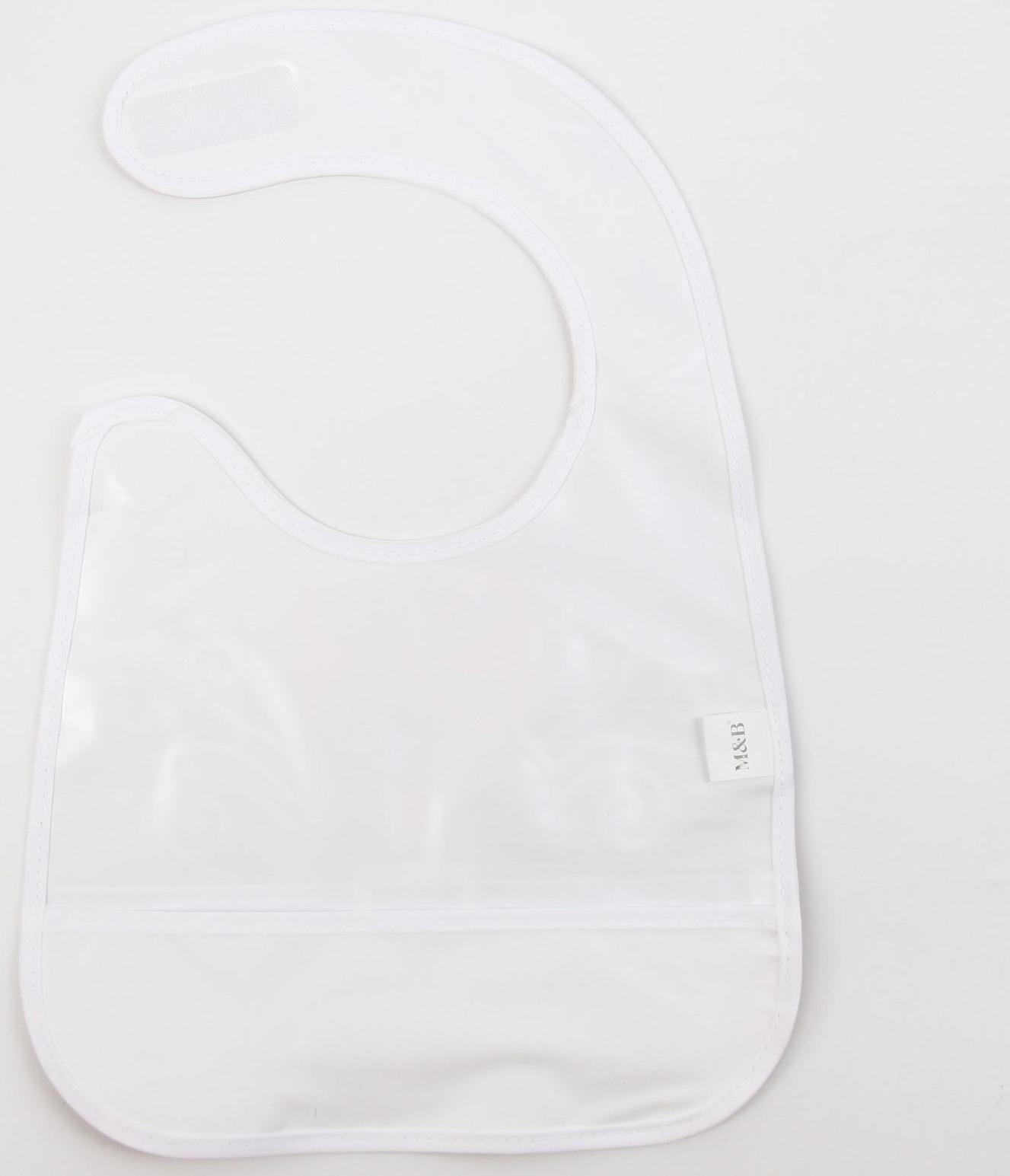 Нагрудник «Пряник» непромокаемый на липучке, новогодняя подарочная упаковка