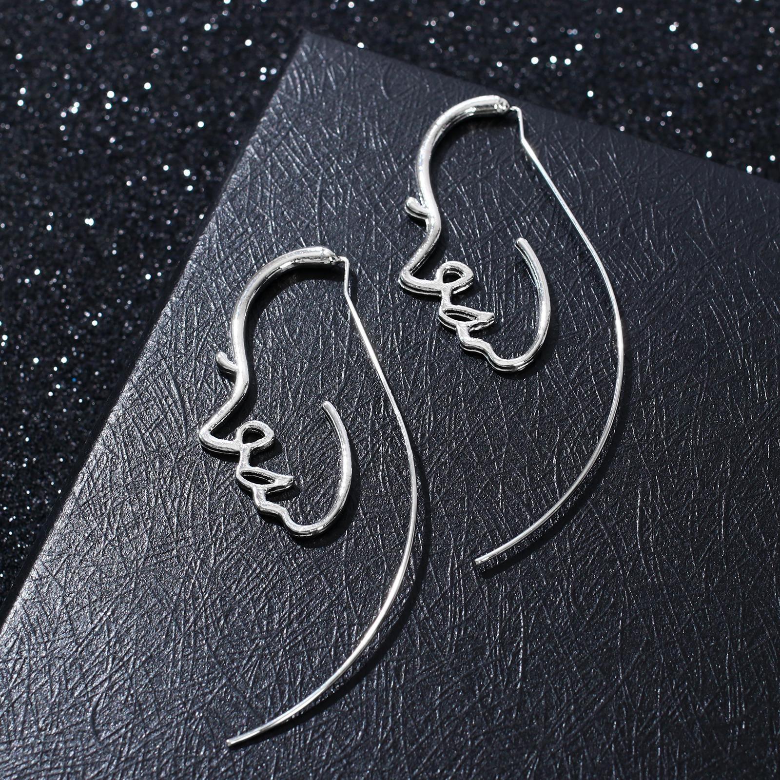 Серьги металл 