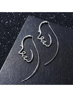 Серьги металл 