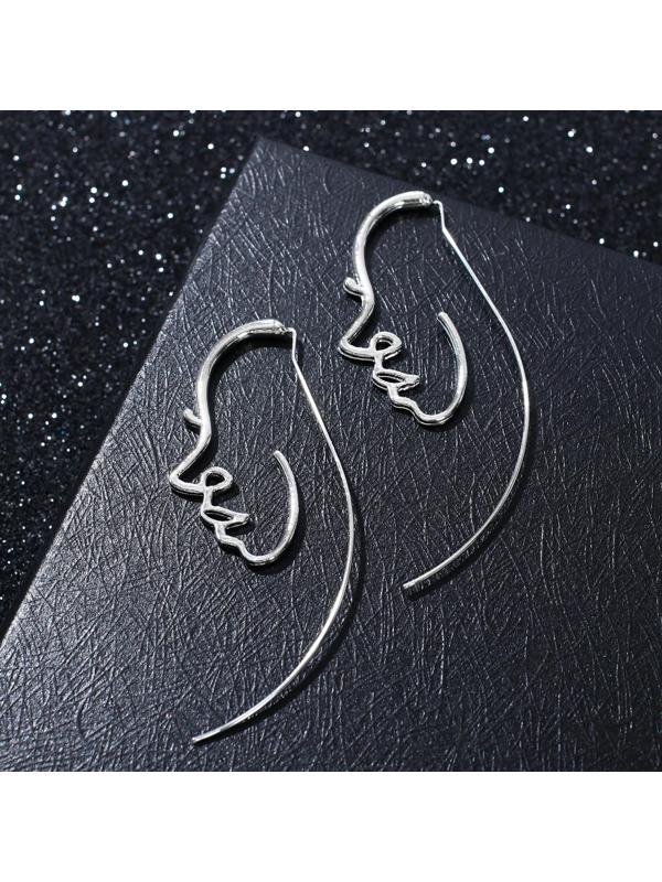 Серьги металл 