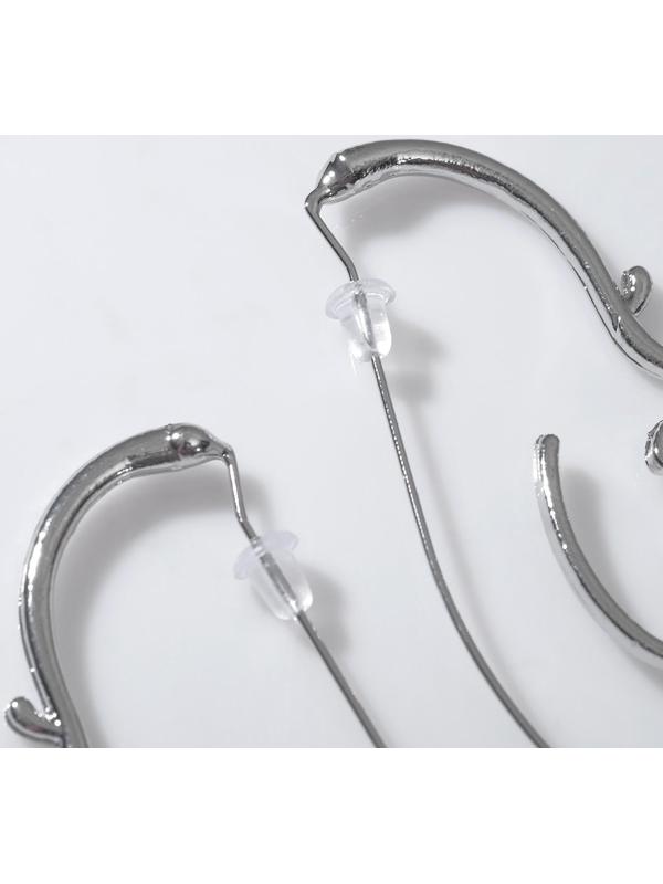 Серьги металл 