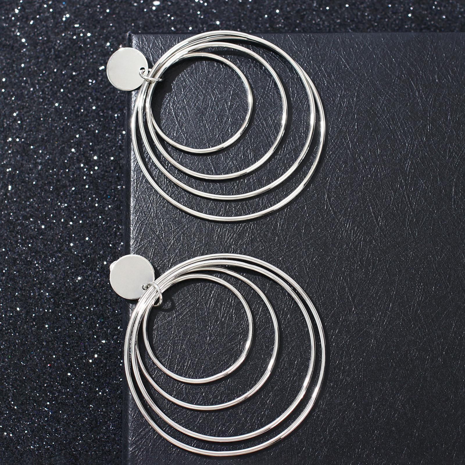 Серьги металл 