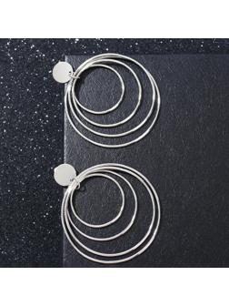 Серьги металл 