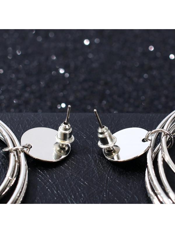 Серьги металл 